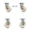 Service Caster 6 Inch Nylon Caster Set with Roller Bearing 2 Swivel Lock 2 Rigid SCC-30CS620-NYR-BSL-2-R-2 - alternate 2